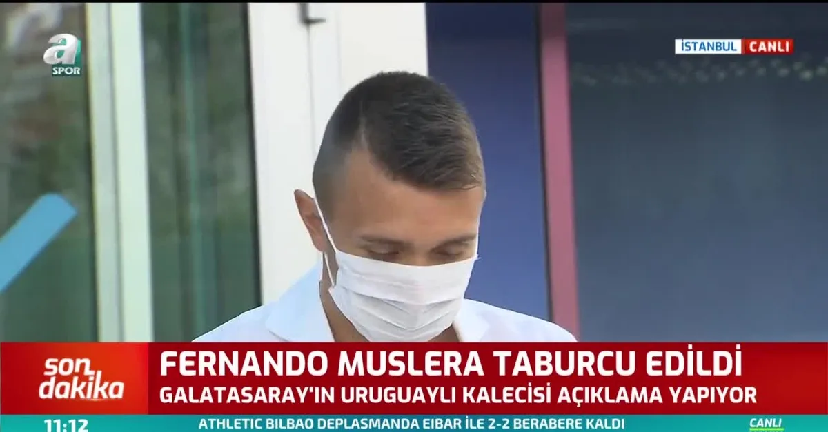Fernando Muslera taburcu oldu