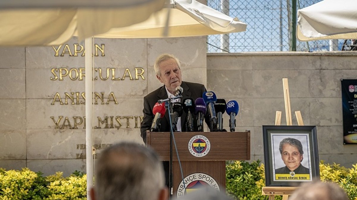 Fenerbahçe Başkanı Aziz Yıldırım gözyaşlarına haki