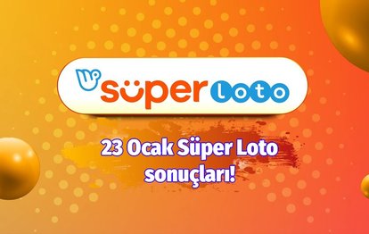 Süper Loto çekildi! Süper Loto sorgulama ekranı! 23 Ocak 2024 Süper Loto sonuçları