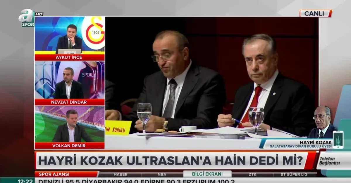 Hayri Kozak Ultraslan'a hain dedi mi?