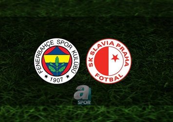 Fenerbahçe - Slavia Prag | 11'ler belli oldu