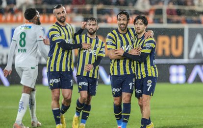 Alanyaspor 2-4 Fenerbahçe maç sonucu MAÇ ÖZETİ