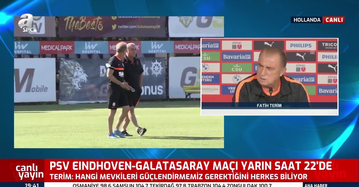 Fatih Terim'den PSV maçı öncesi transfer mesajı!