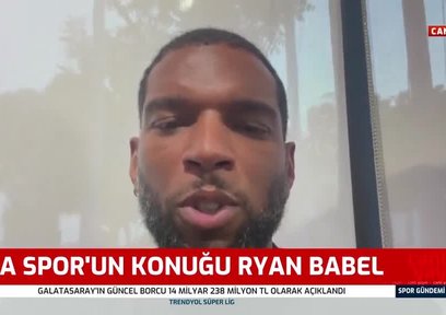 Ryan Babel: Türkiye'yi ikinci evim olarak görüyorum!