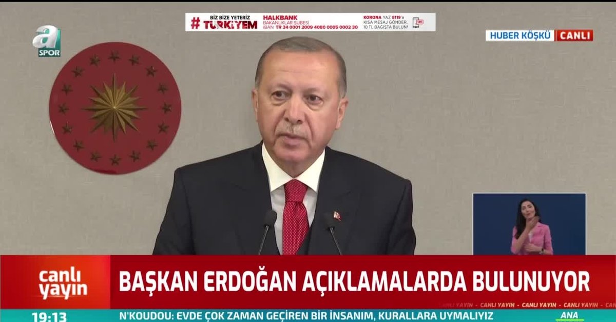 Başkan Erdoğan yeni sokağa çıkma yasağını açıkladı