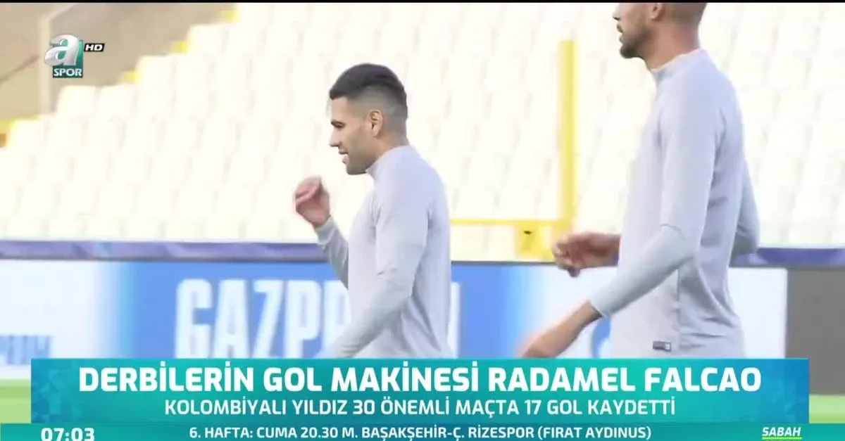 Derbilerin gol makinesi Radamel Falcao