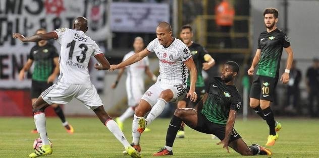 Beşiktaş, Akhisar deplasmanında rahat kazandı