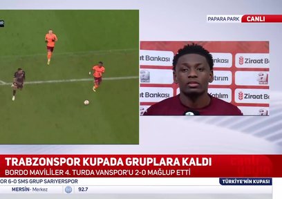 Olaigbe: Maceram iyi gidiyor