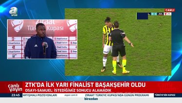 Fenerbahçeli futbolcular Başakşehir maçı sonrası konuştu