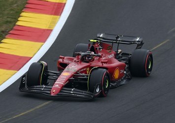 F1 Belçika'da "pole" Sainz'ın