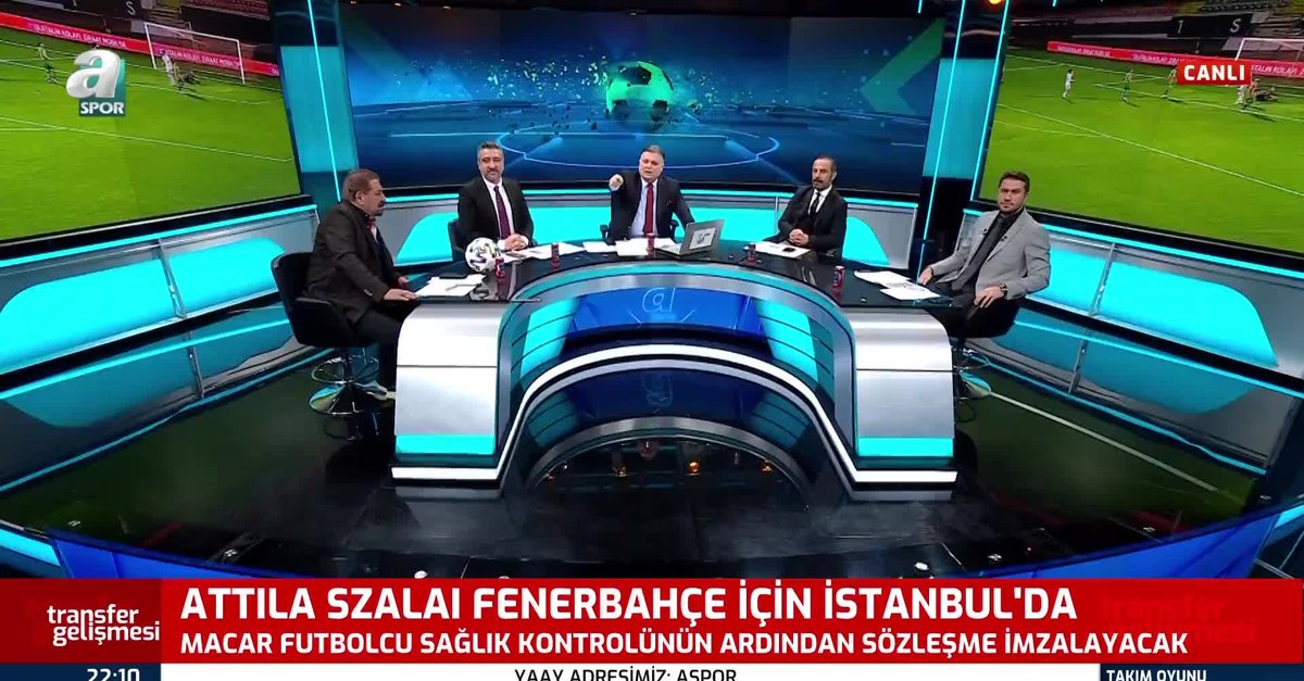 Attila Szalai Fenerbahçe için İstanbul'da