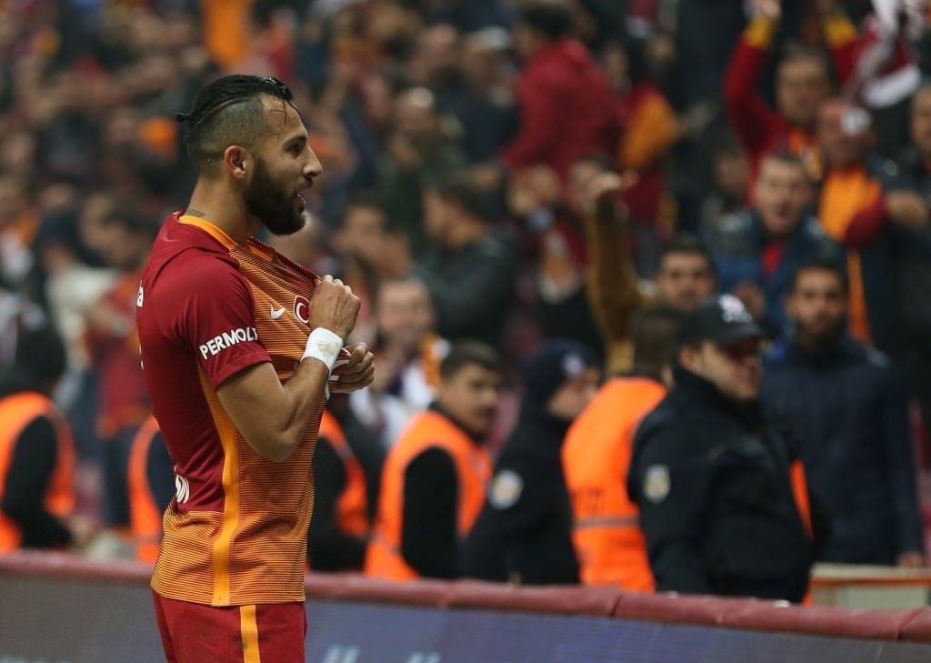 Galatasaray-Bursaspor karşılaşmasından kareler