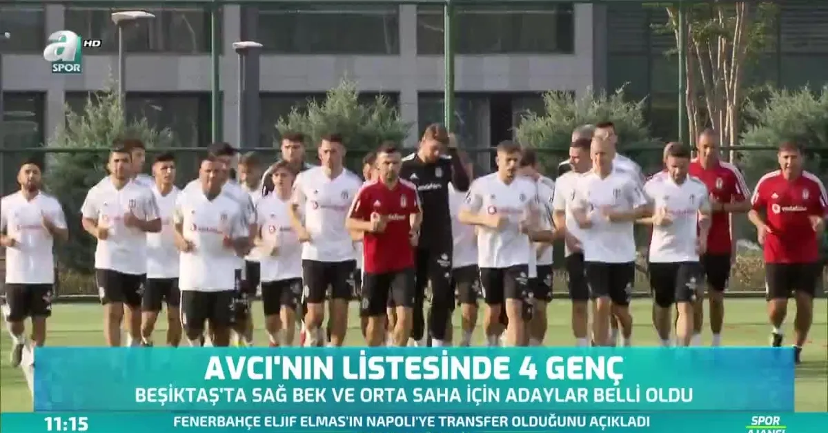 Beşiktaş'ın listesinde 4 genç