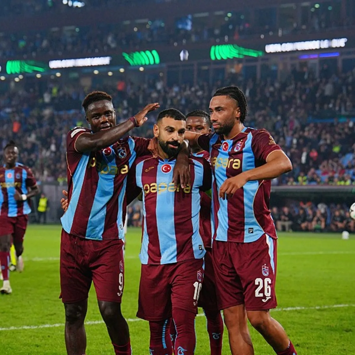 Trabzonspor sahasında Hearts'ı rahat geçti! Fırtına'dan Avrupa'da 2'de 2