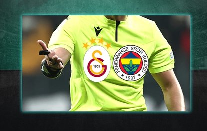 Galatasaray - Fenerbahçe derbisinin hakemi açıklandı!