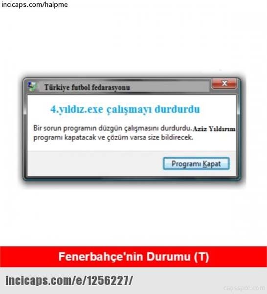 F.Bahçe ve Beşiktaş caps’leri güldürdü!