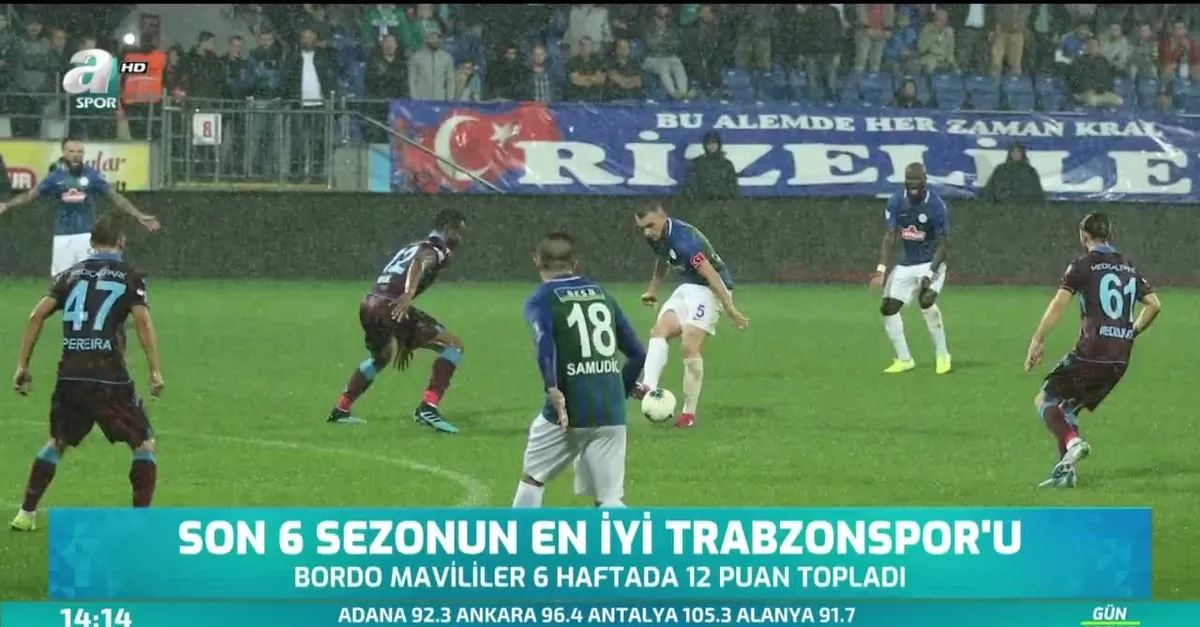 Son 6 sezonun en iyi Trabzonspor'u