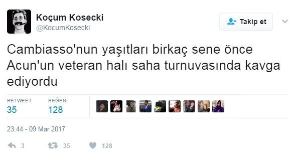 Olympiakos - Beşiktaş maçının Twitter tepkileri