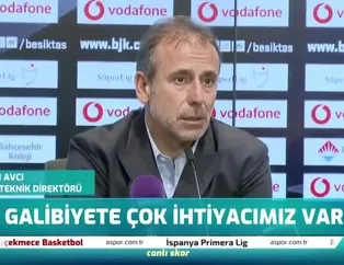 Abdullah Avcı: Galibiyet zihinsel olarak toparlanmamızı sağlayacak