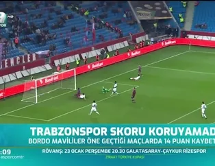 Trabzonspor skoru koruyamadı