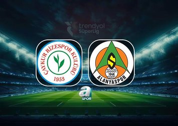 Rizespor - Alanyaspor | CANLI