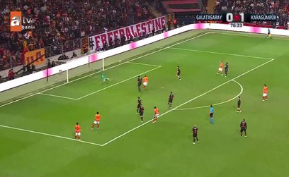 GOL | Galatasaray 0-2 Fatih Karagümrük