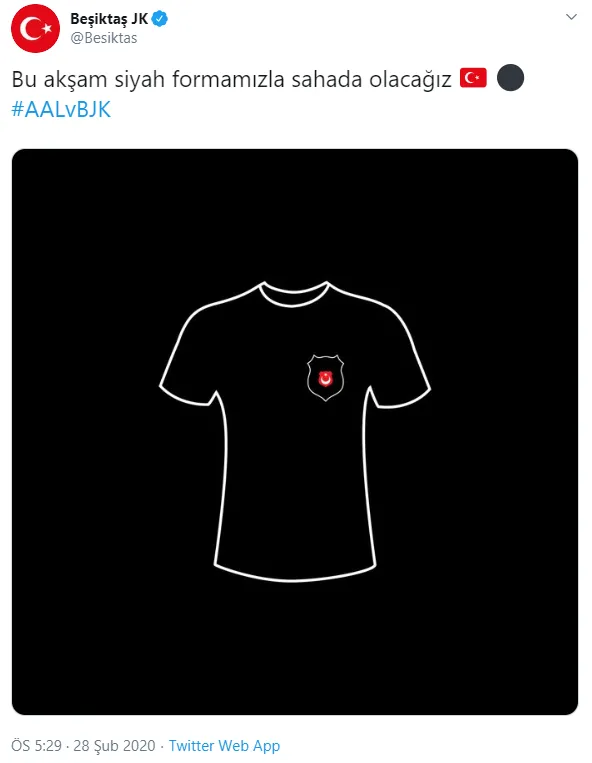 Beşiktaş Alanyaspor maçına siyah formayla çıkacak! - 1