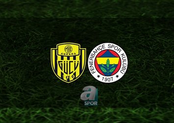 Ankaragücü - F.Bahçe maçı saat kaçta?