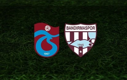 Son dakika spor haberleri: Trabzonspor’un Bandırmaspor maçı ilk 11’i belli oldu