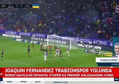 Joaquin Fernandez Trabzonspor yolunda!