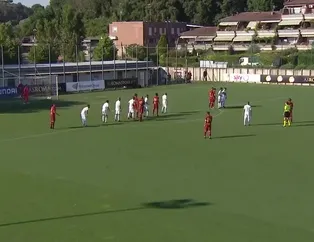 Kolarov frikikten köşeye bıraktı!