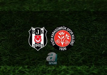Beşiktaş - Fatih Karagümrük maçı hangi kanalda?