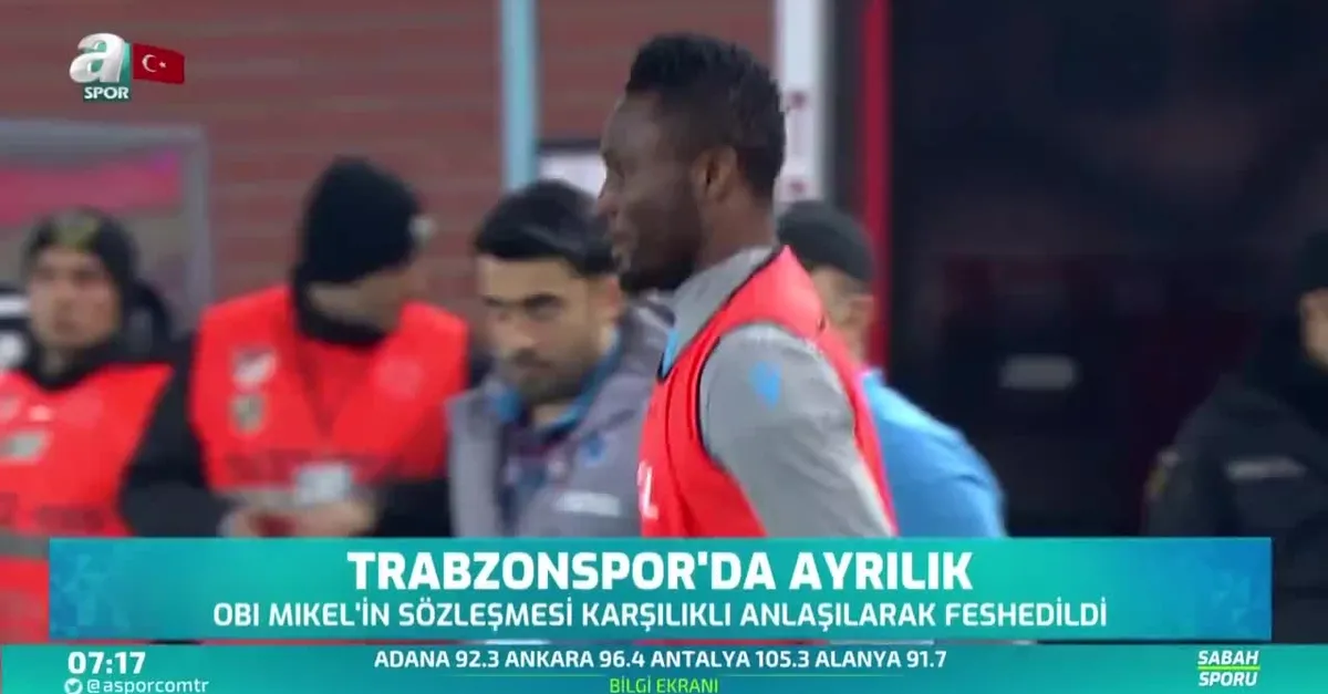 Trabzonspor'da ayrılık