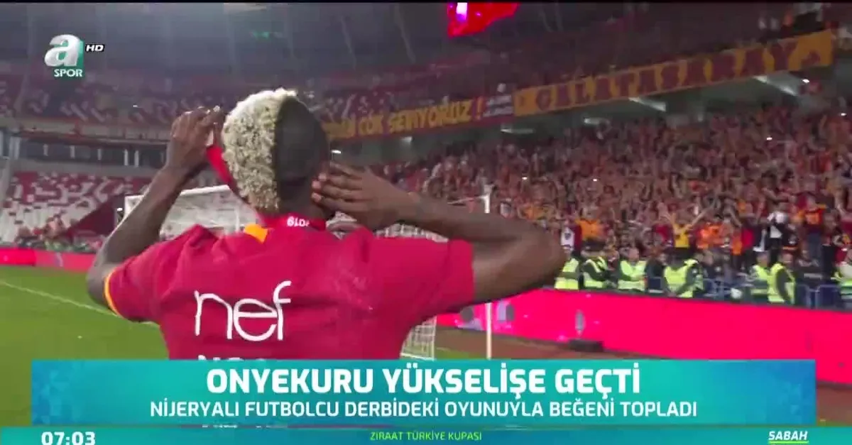 Galatasaray'da Onyekuru yükselişe geçti