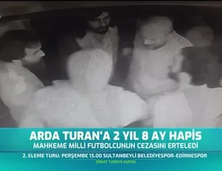 Arda Turan'a 2 yıl 8 ay hapis