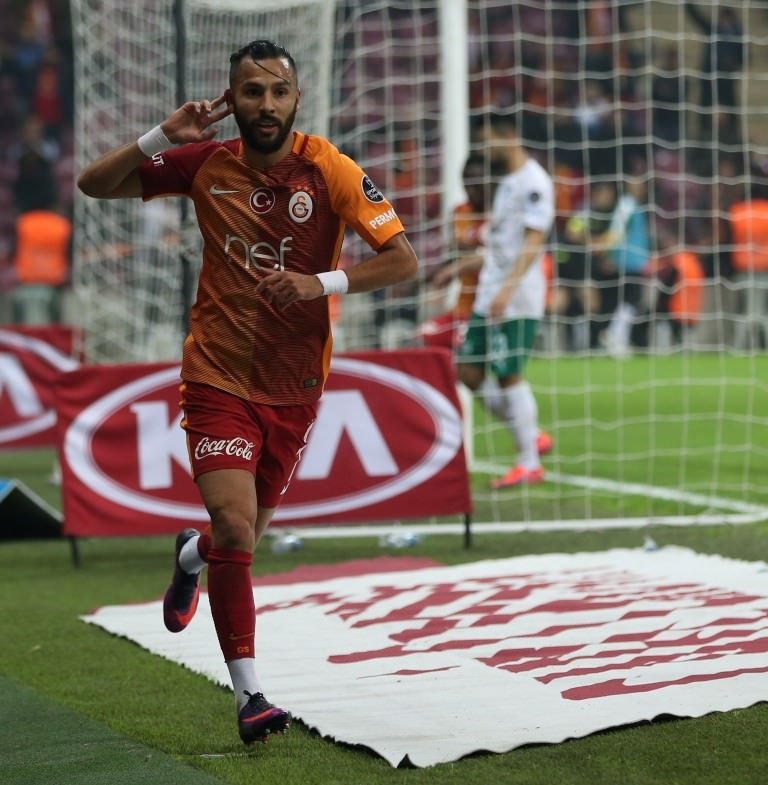 Galatasaray-Bursaspor karşılaşmasından kareler