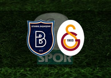 İşte Başakşehir - G.Saray maçına dair tüm bilgiler!