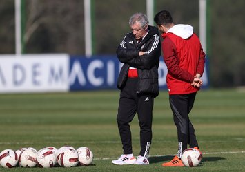 Beşiktaş'ta yıldız futbolcu idmanda yer almadı sebebi ise...