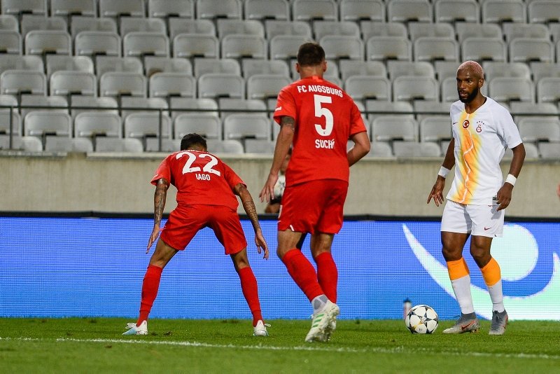 Galatasaray Augsburg maçından kareler!