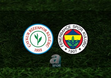 Rizespor Fenerbahçe maçı saat kaçta?