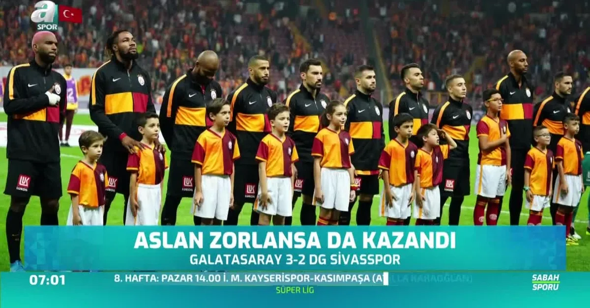 Aslan zorlansa da kazandı