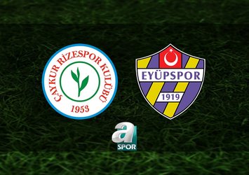 Rizespor-Eyüpspor maçı hangi kanalda?