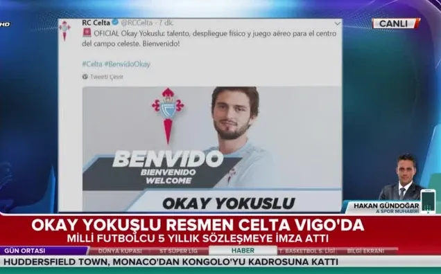 Okay Yokuşlu Celta Vigo'da