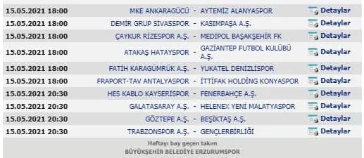 Son dakika spor haberi: Süper Lig'de son hafta maçlarında değişiklik! - 1