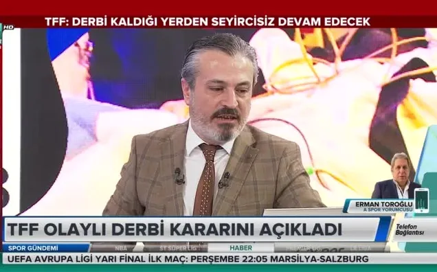 Erman Toroğlu TFF'nin kararı değerlendirdi