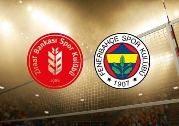 Ziraat Bankkart - Fenerbahçe Medicana voleybol maçı CANLI izle!🔴 Ziraat Bankkart - Fenerbahçe Medicana maçı saat kaçta, hangi kanalda?