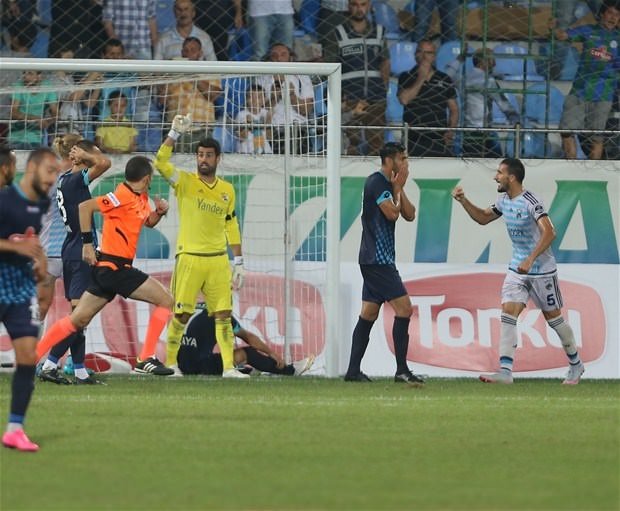 Çaykur Rizespor - Fenerbahçe maçı olay oldu