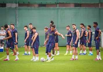 Trabzonspor, çift antrenmanla devam etti