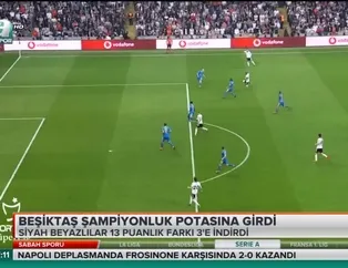 Beşiktaş şampiyonluk potasına girdi