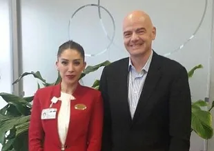 FIFA Başkanı Gianni Infantino İstanbul'a geldi